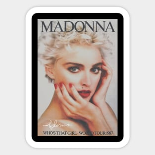 Madonna World Tour 1987 Sticker